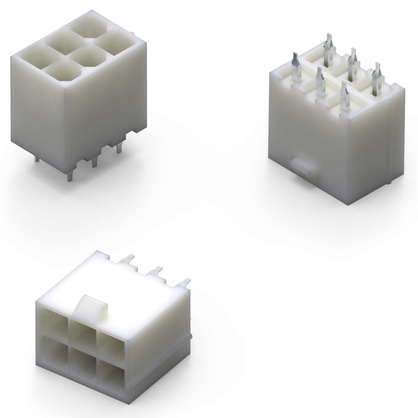 WR-MPC4 4.20 mm Male Dual Row Vertical Header WR-MPC4 4.20 mm Male Dual Row Vertical Header